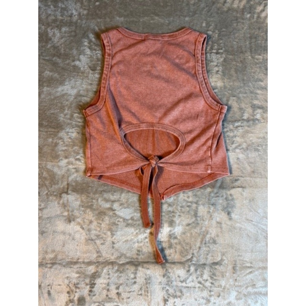 Altar'd‎  State Sleeveless Pink Stretch Crop Top Womens Large - Picture 5 of 6